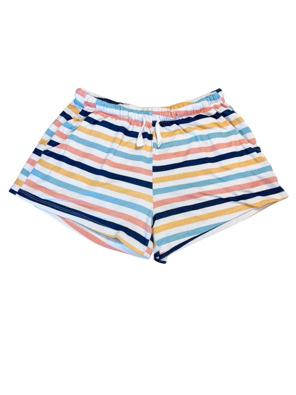 C&C California Striped Multicolor Knit Lounge Shorts